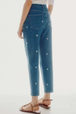 Slowlove Calcas-Jeans Confort 5 Bolsos