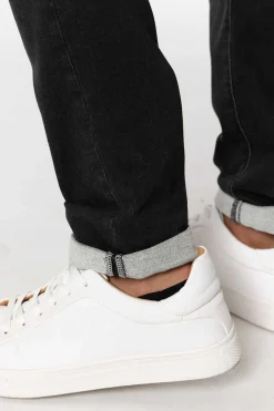 Tiffosi Jeans Indigo Knit Super Slim Preto Clearance