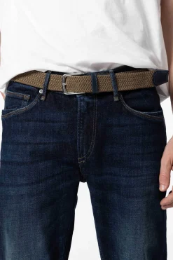 Tiffosi Jeans Leo Corte Comfort Com Cinto Azulado