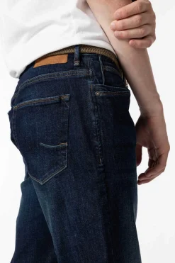 Tiffosi Jeans Leo Corte Comfort Com Cinto Azulado