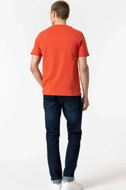 Tiffosi Jeans Leo Corte Comfort Com Cinto Azul Discount