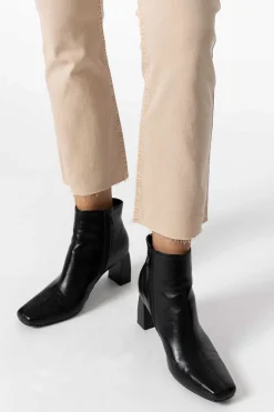 Tiffosi Calcas-Jeans Megan Cropped Flare Cintura Alta Metalica