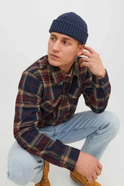 Jack & Jones Jeans Mike Corte Tapered Roxo Outlet