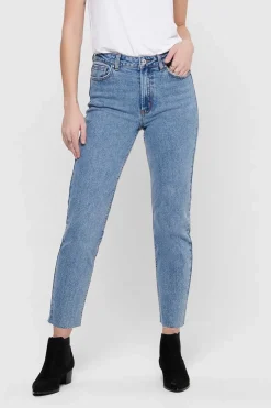 Only Jeans-Jeans Reto Tiro Alto