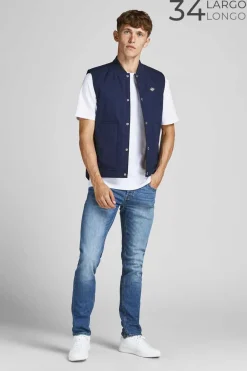 Jack & Jones Jeans Skinny Fit Liam Azulado Online