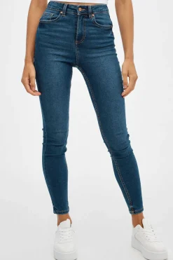 Inside Calcas-Jeans Skinny Push Up Cintura Media