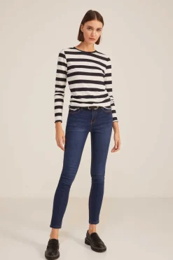 Springfield Jeans-Jeans Slim Lavagem Sustentavel