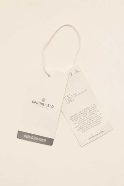 Springfield Jeans-Jeans Slim Lavagem Sustentavel