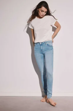 Springfield Jeans-Jeans Slim Lavagem Sustentavel