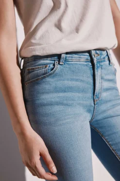 Springfield Jeans-Jeans Slim Lavagem Sustentavel