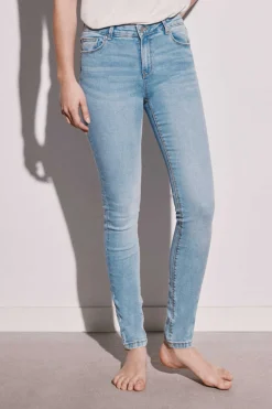 Springfield Jeans-Jeans Slim Lavagem Sustentavel