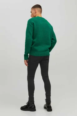 Jack & Jones Jeans Tom Spray On Fit Preto