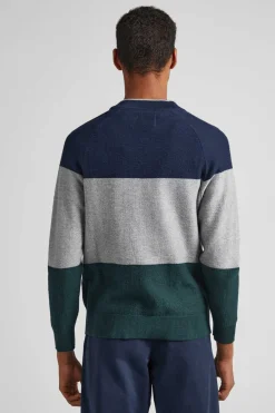 Pepe Jeans Jersey Algodao Color Block Cinza Discount
