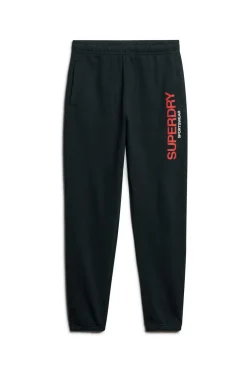 Superdry Joggers De Corte Afunilado Com Logotipo Sportswear Marinho Online