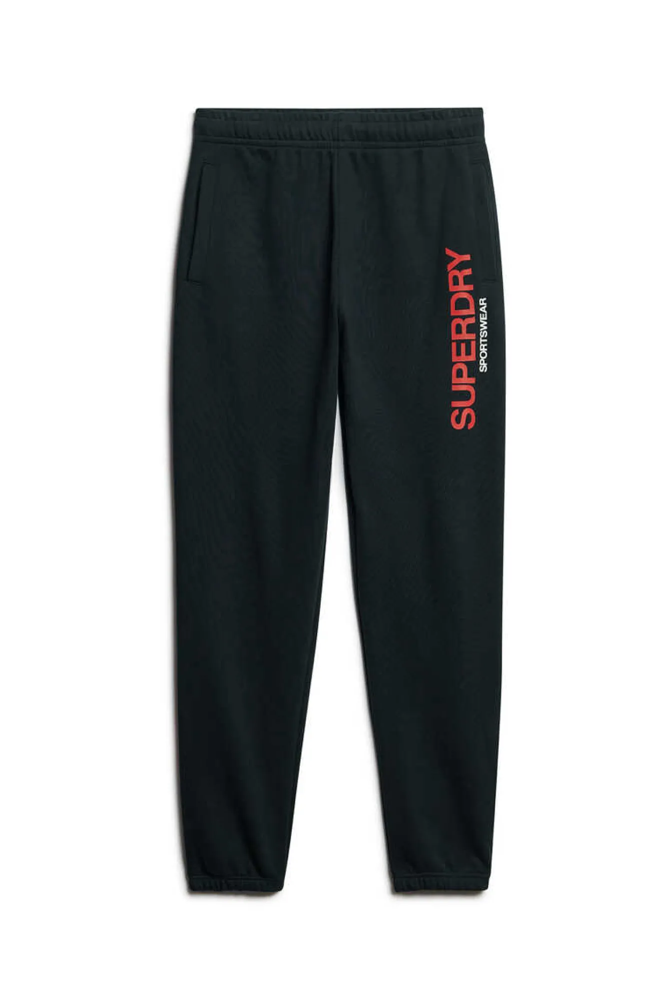 Superdry Joggers De Corte Afunilado Com Logotipo Sportswear Marinho Online