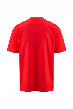 Kappa Kurzarm-Shirt Ediz Vermelho Real Outlet