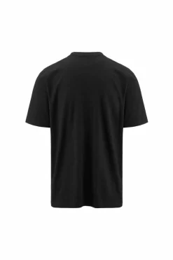 Kappa Kurzarm-Shirt Ediz Preto