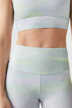 Dash and Stars Calcas-Leggings Com Estampado Azul 4D Stretch