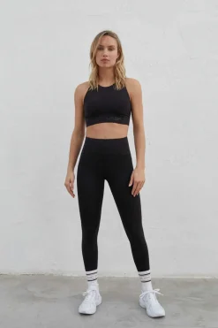 Dash and Stars Outdoor-Leggings S Microfibra 4D Stretch