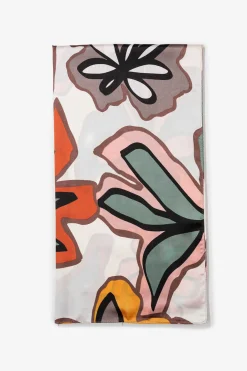 Vilanova Cachecois-Lenco Acetinado Estampado