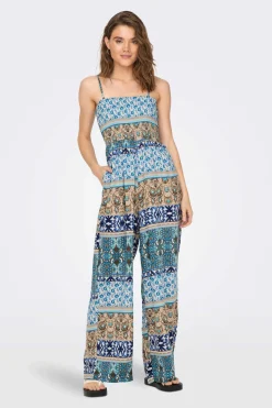 Only Vestidos E Macacoes-Macacao Comprido De Alcas