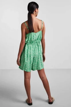 Pieces Vestidos E Macacoes-Macacao Curto De Alcas