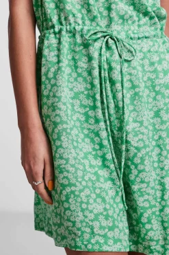 Pieces Vestidos E Macacoes-Macacao Curto De Alcas