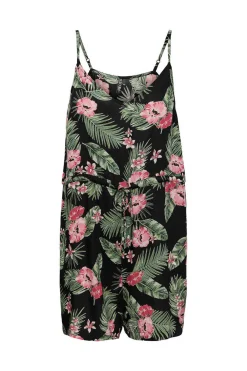 Pieces Vestidos E Macacoes-Macacao Curto De Alcas