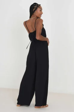 Brave Soul Vestidos E Macacoes-Macacao Fluido Com Alcas