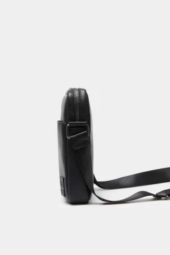 Springfield Mala Media Cruzada Efeito Pele Preto New