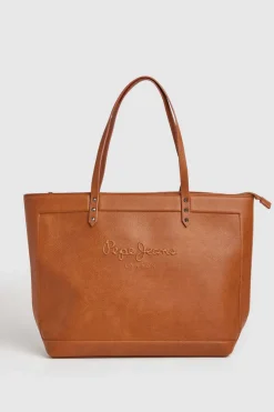 Pepe Jeans Malas E Mochilas-Mala Tote Logo Em Relevo