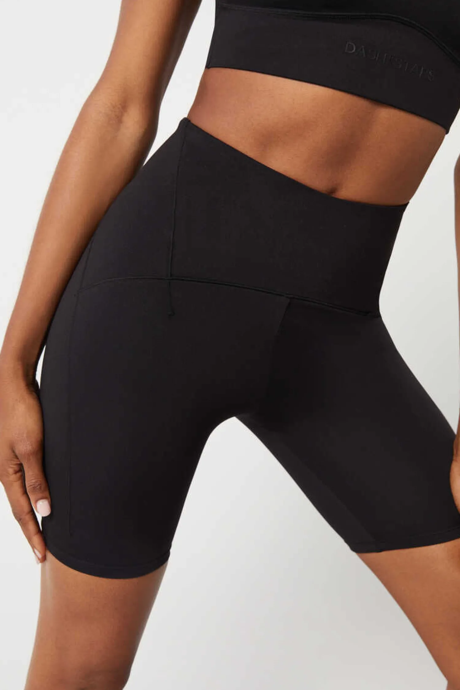 Dash and Stars Calcas-Malhas Ciclista Preta Soft Move