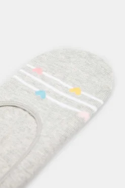 Springfield Meias-Meia Invisivel Sanefa Coracoes