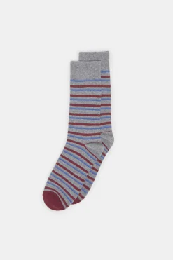 Springfield Meia Multirriscas Mix Cinza Online