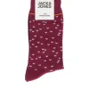 Jack&Jones Meias Altas Print Passaros Rosa