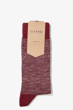 Tiffosi Meias Estampadas Vermelho Real Outlet