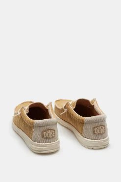 Dude Shoes Mokassins Wally Braided Mostarda Best