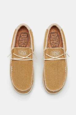 Dude Shoes Mokassins Wally Braided Mostarda Best