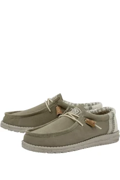 Dude Shoes Mokassins Wally Leinen Cinza Best