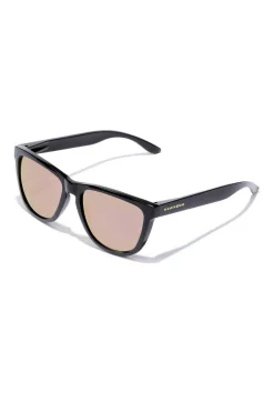 Hawkers Oculos De Sol One Raw Rosa Ouro Poarizado Preto Clearance