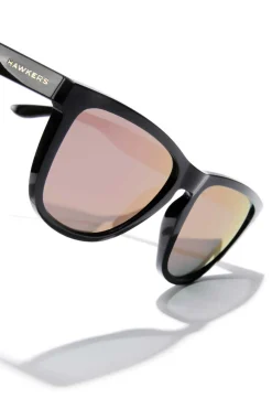 Hawkers Oculos De Sol One Raw Rosa Ouro Poarizado Preto Clearance