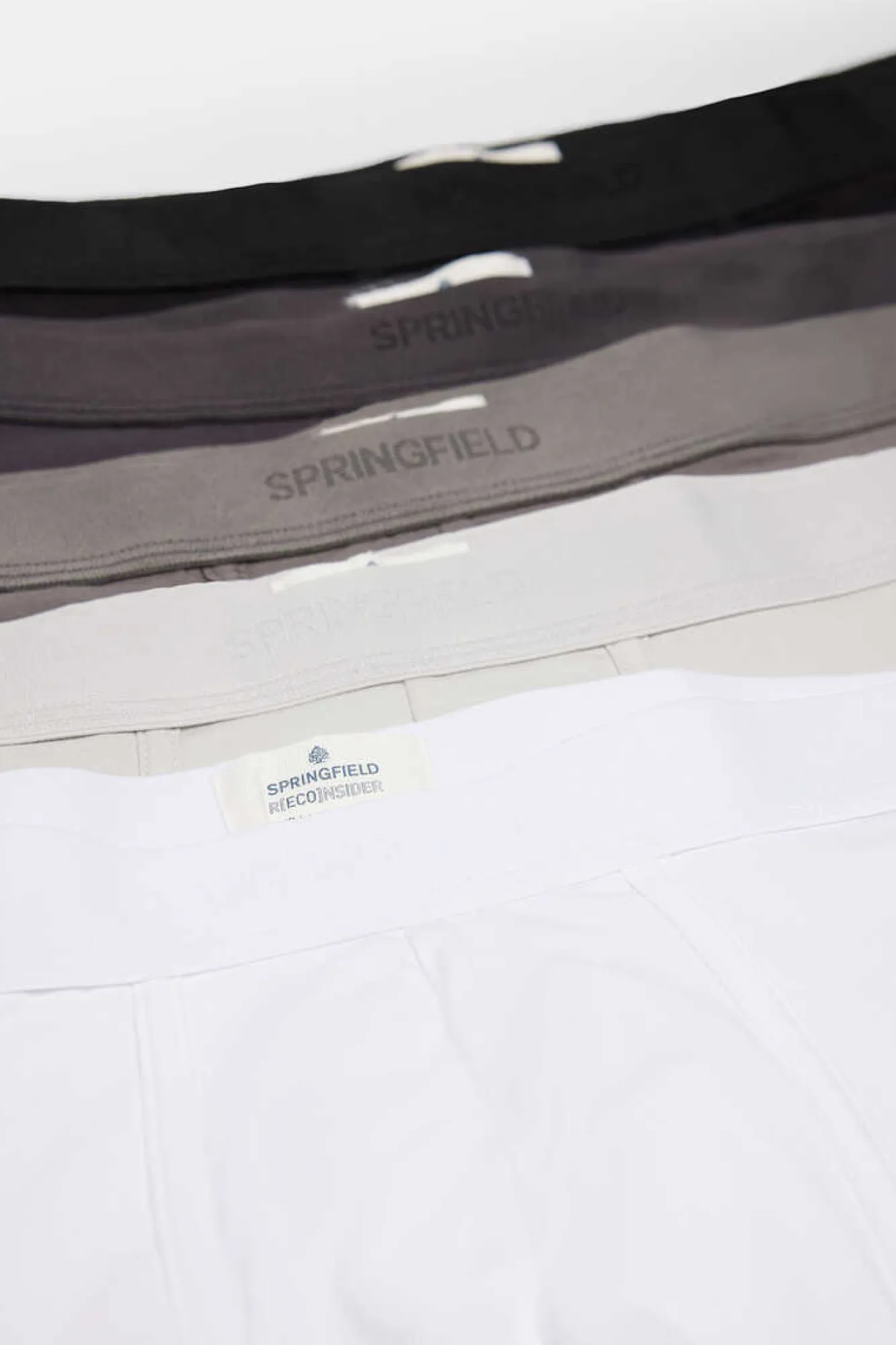 Springfield Pack 5 Boxers Basico Algodao Preto Online