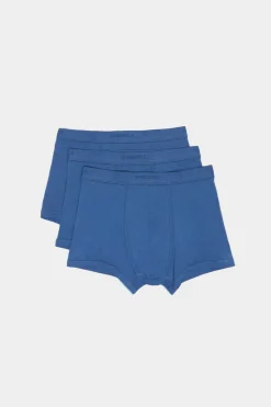 Springfield Pack 3 Boxers Basicos Algodao Azul Sale