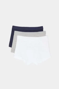 Springfield Pack 3 Boxers Basicos Algodao Cinza Best