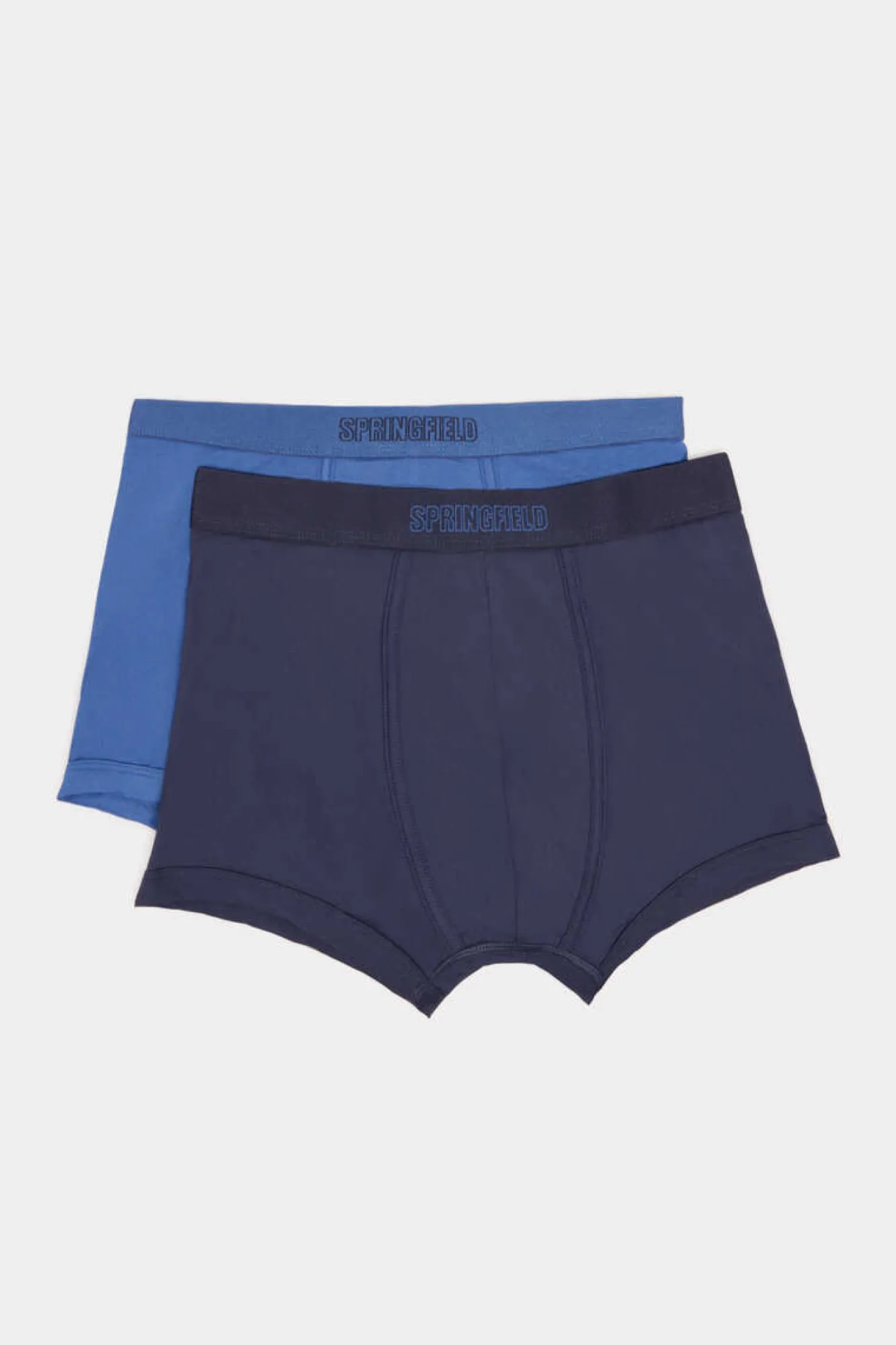 Springfield Pack 2 Boxers Basicos Microfibra Marinho Outlet