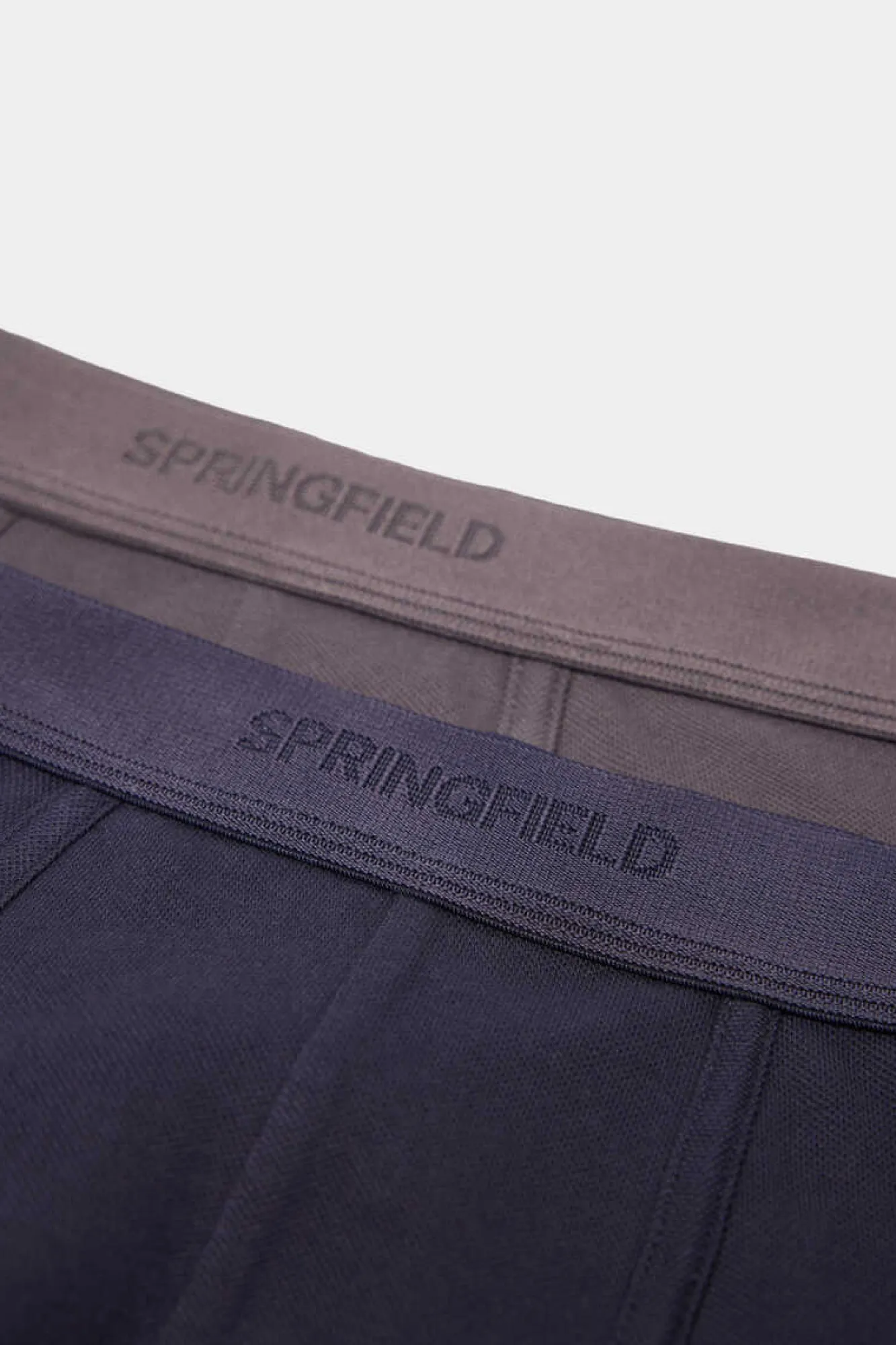Springfield Pack 2 Boxers Basicos Pique Marinho Outlet