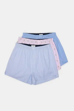 Springfield Pack 3 Cuecas Em Popelina De Algodao Sumo Preto