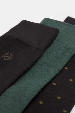 Springfield Pack 3 Meias Preto Clearance