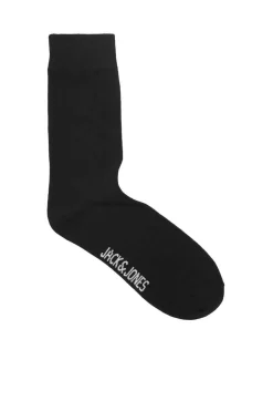 Jack & Jones Pack De 5 Meias Altas Print Caveiras Preto Best