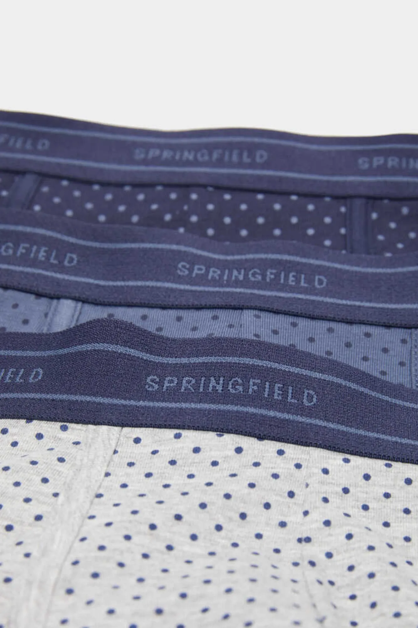 Springfield Pack Of 3 Essential Cotton Boxers Azul